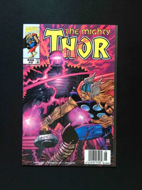 Thor #2 (2ND SERIES) MARVEL Comics 1998 VF+ NEWSSTAND