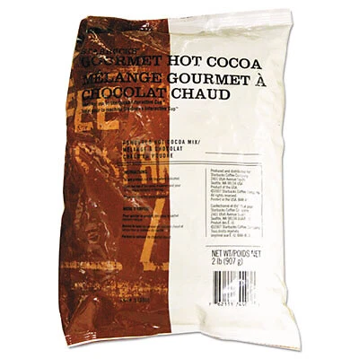 Starbucks Gourmet Hot Cocoa, 2 Lb Bag, 6/carton 12420762 STARBUCKS COFFEE