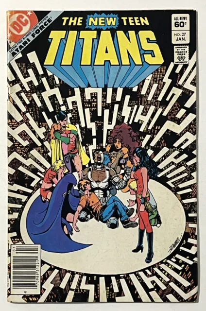 New Teen Titans #27 - DC Comics 1983 - Perez Art - Atari Force Preview - VF/FN
