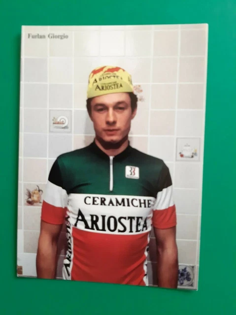 CYCLISME CARTE CYCLISTE GIORGIO FURLAN équipe CERAMICHE ARIOSTEA