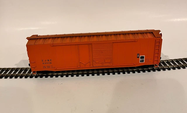 HO Scale 50' Plug Door Box Car Elgin Joliet & Eastern EJ&E #63008