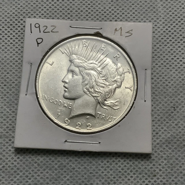 1922 P Silver Peace Dollar 90% silver