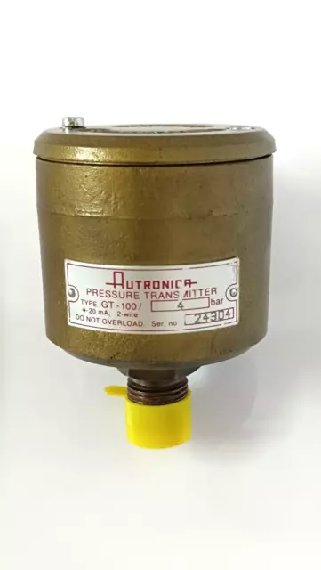 Autronica Gt-100 Pressure Transmitter 4 Bar