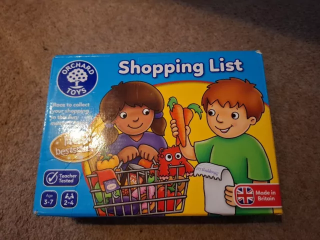 orchard toys shopping list game