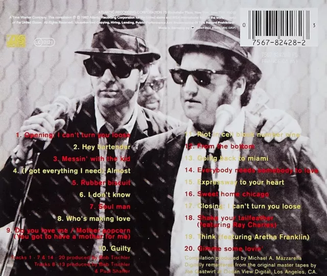 Cd BLUES BROTHERS - THE DEFINITIVE COLLECTION best successi nuovo sigillato 2