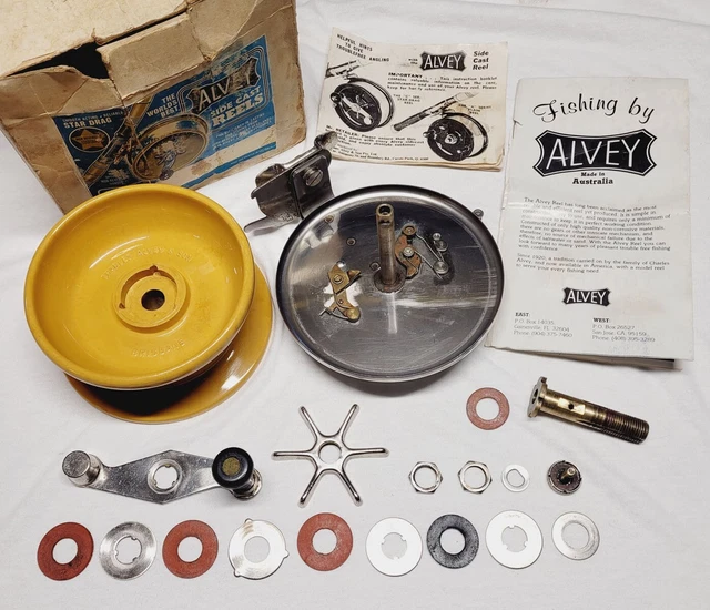 alvey 500 c5 fishing reel Reels ALVEY FISHING REEL - No