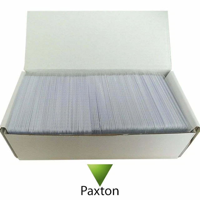50 X PAXTON Net2 ISO Proximity Cards - Printable - 692-500 / 692-052 ...