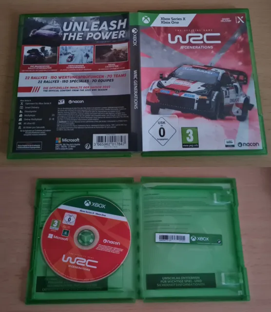 WRC Generations (XBOX ONE / XBOX Series X) ----- Deutsche Version