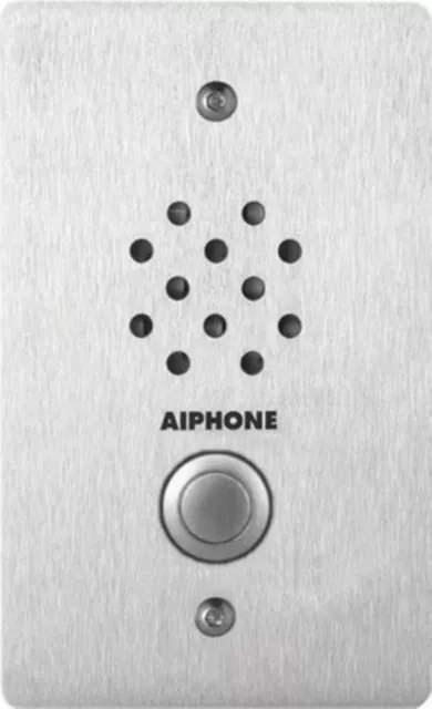 New Aiphone LE-SS-1G Audio Door Station Vandal/Weather Resistant Stainless