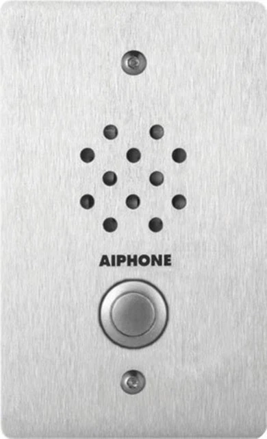 New Aiphone LE-SS-1G Audio Door Station Vandal/Weather Resistant Stainless