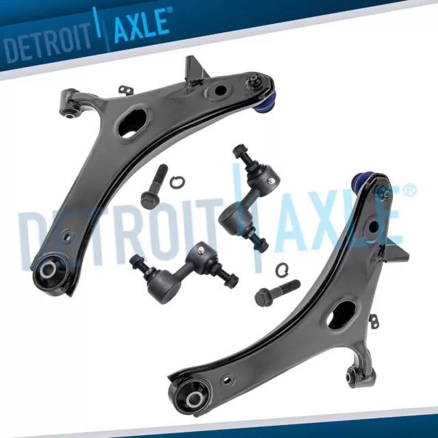 Front Lower Control Arms + Sway Bars for 2011 2012 2013 Subaru Forester Impreza