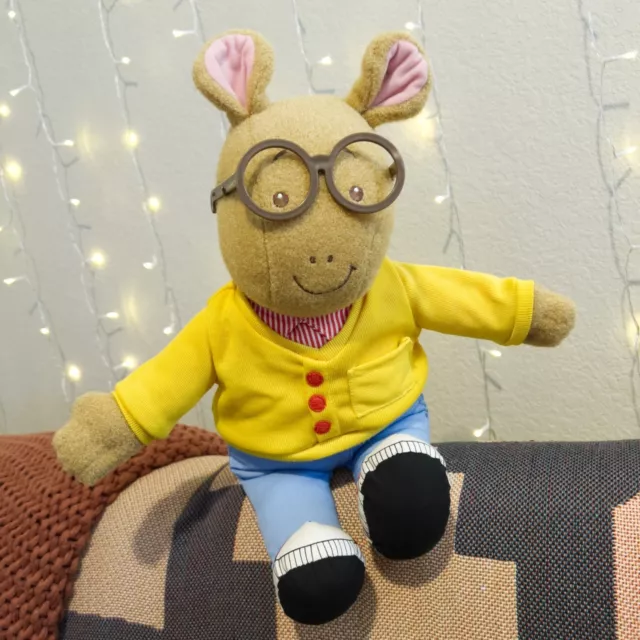 Vintage 1996 Playskool Hasbro Talking Arthur Stuffed Doll/Toy