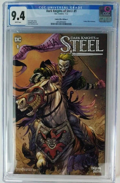 Dark Knights of Steel #1 CGC 9.4 Comics Elite Edition Tyler Kirkham Variant A