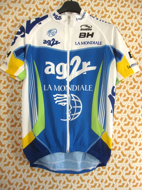 Maillot Cycliste AG2R LA MONDIALE 2012 - Bardet Montaguti - Taille M - Odlo