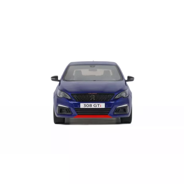 Miniature Ottomobile Peugeot 308 GTI 2018 bleu magnetic 1/18 OT922 3