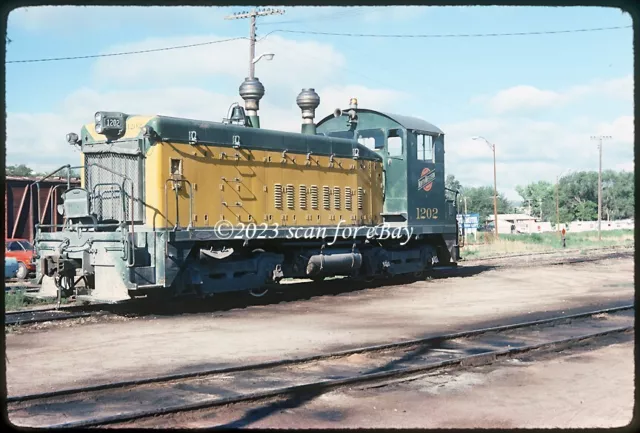 CNW Chicago & North Western SW9 Original Kodachrome Slide