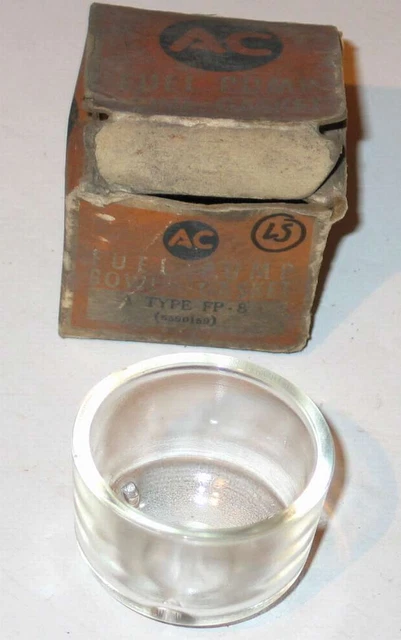 1937-1955 Chevrolet Chrysler Hudson Buick NOS AC fuel pump filter bowl FP-8