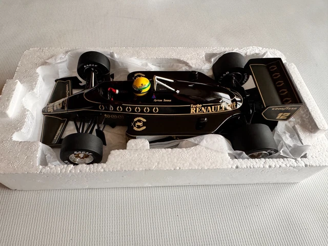 Miniature Atlas 1/43 Lotus 97T 1985 Ayrton Senna, F1, Diecast, Neuve
