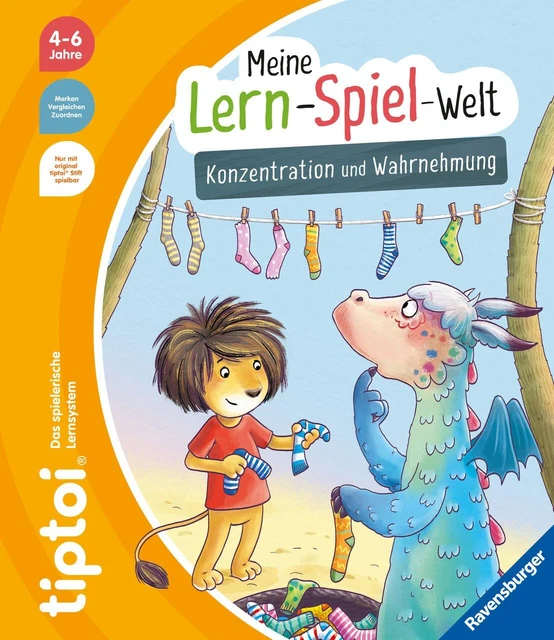 Clementoni Mein Interaktiver Stift – Tiere | Lernspiel Ab 2 Jahre Mit 12 Puzzles & Quiz | Ton & Licht | Selbstständiges Lernen