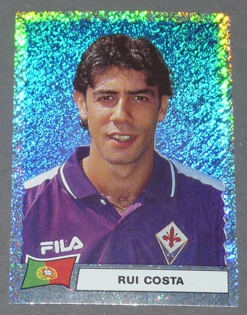 Vignette Panini Super Football 99 – Rui Costa (Portugal / Fiorentina) – NEUF (1998-1999)
