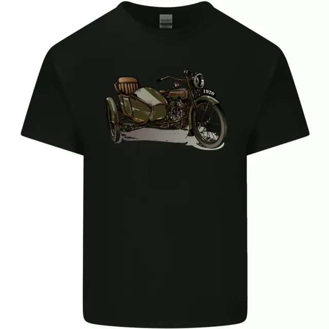 T-shirt moto e sidecar biker moto bambini bambini