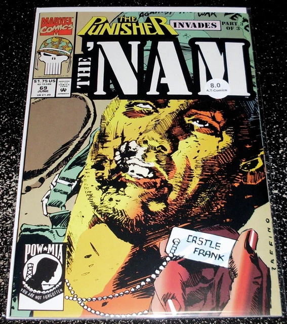 The Nam 69 (8.0) 1st Print 1992 Marvel Comics