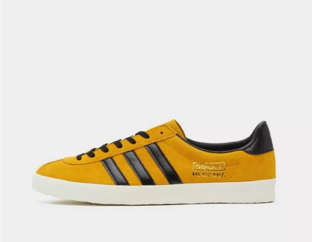 Adidas Originals Mexicana Uomo Scarpe Sportive IN Giallo e Nero Stock Limitato