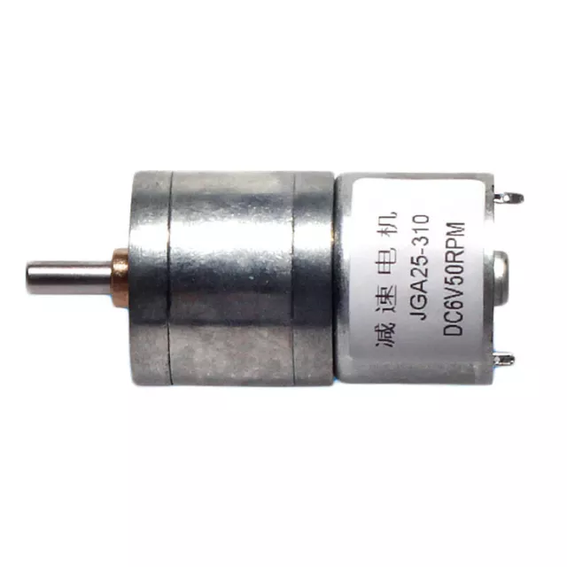 DC6V 12V Mikro Getriebemotor 8-1800RPM Umkehrbar Metall Getriebe Motor JGA25-310