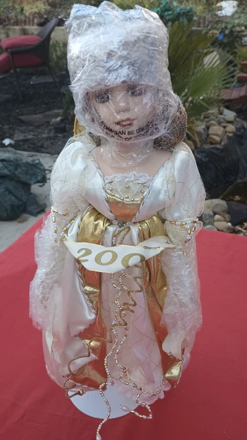 44 Jolene Noel Porcelain Angel Doll Hand painted & detailed Heritage Signature
