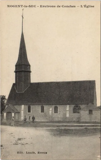 CPA Environs de CONCHES - L'Église (160684)