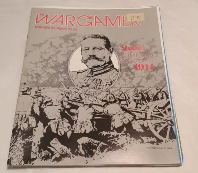 The Wargamer Magazine #29 - Lods 1914: Blitzkrieg i - Unpunched - VGC (like SPI)