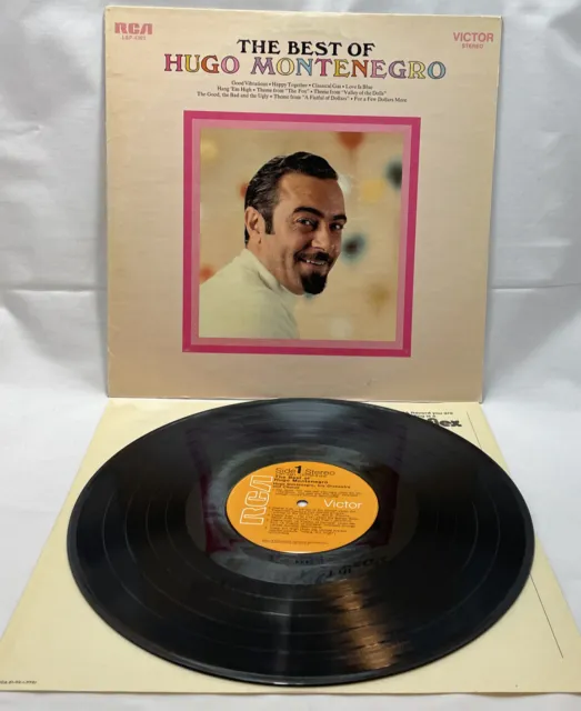 Hugo Montenegro His Orchestra And Chorus Lp The Best Of Hugo Montenegro 1970 Ex