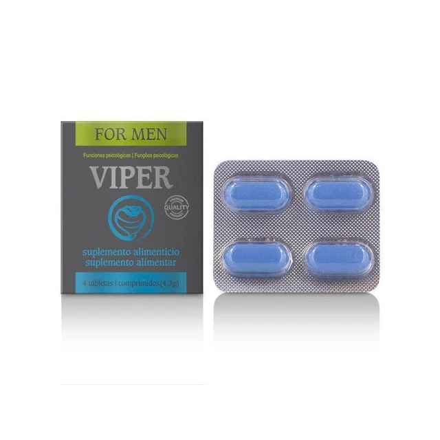 Potenciador Masculino Viper 4 Capsulas (COD. LV-11510856.31)