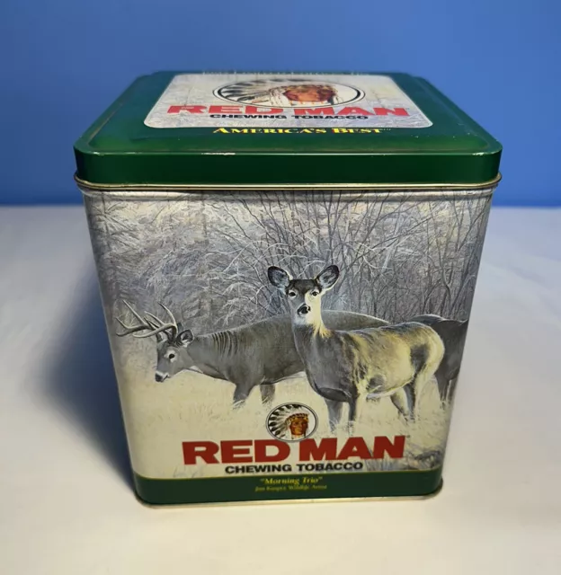 VINTAGE 1994 LIMITED Edition Red Man Chewing Tobacco Collectors Tin $25 ...