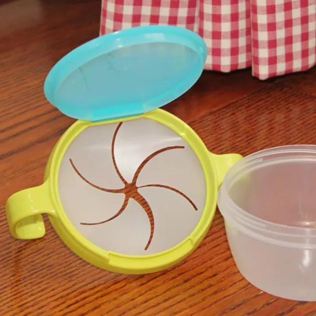 Dual Handle Spill-proof Food Bowl Snack Container For Children Baby Feeding Dish