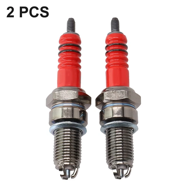 Lot De 2 Bougies D'Allumage Harley-Davidson 5R6A - Pour Moteurs Shovelhead Et Evolution 1340 - Ref 32342-04