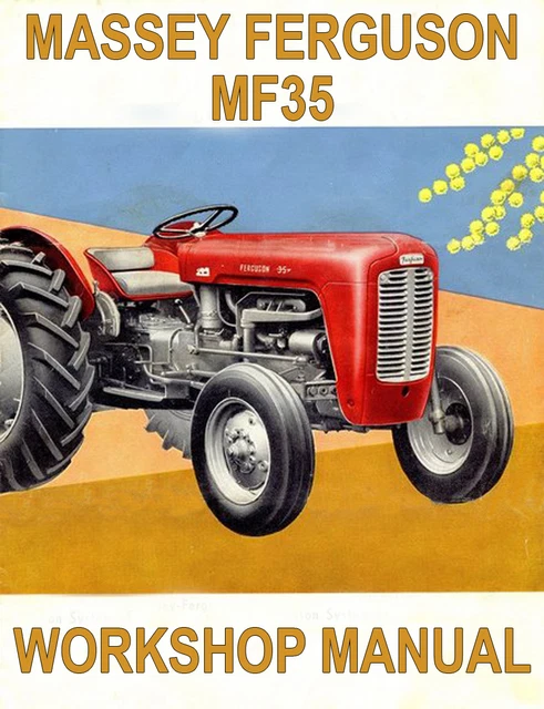 Massey Ferguson Mf35 Tractor Workshop Manual