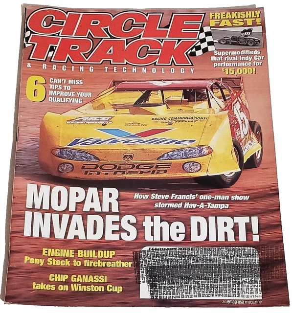 2001 FEBRUARY, CIRCLE Track & Racing Technology Magazine, Mopar Invades ...