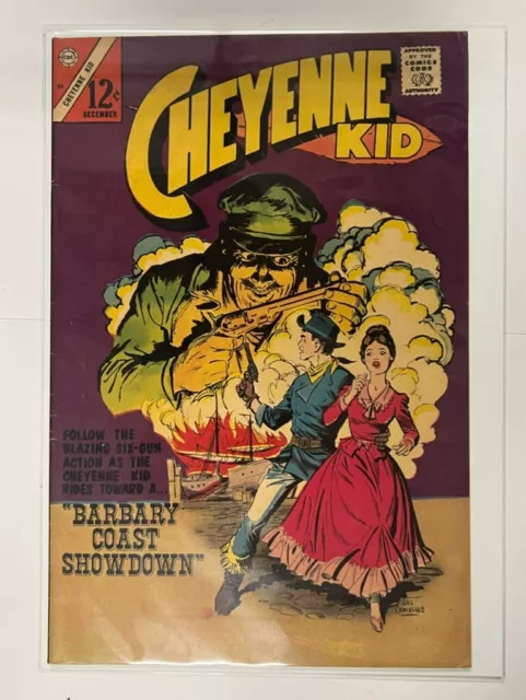 CHEYENNE KID #59 CHARLTON COMICS 1966 western | Combined Ship B&B