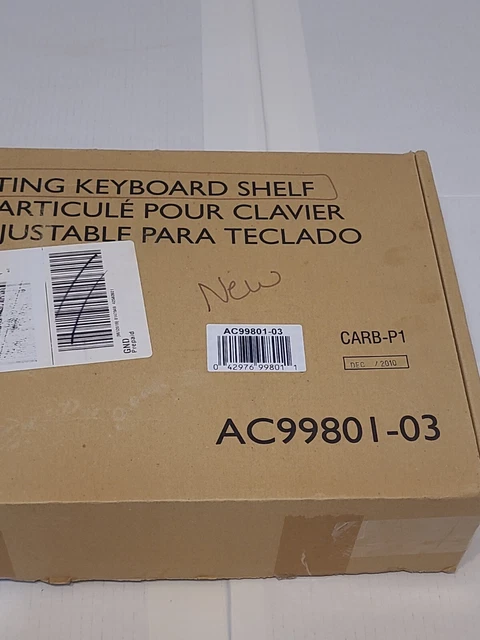 Bush Business Furniture Articulating Keyboard Tray w 3
