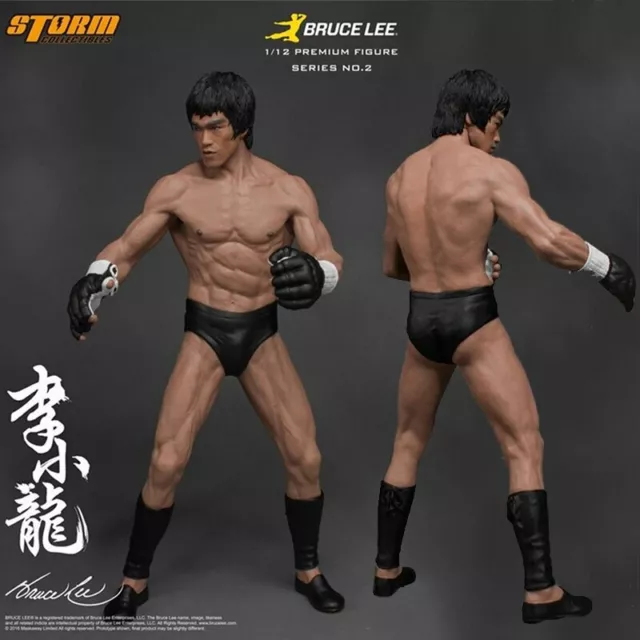 Modellino Bruce Lee collezione giocattoli bambola regalo statua Bruce Lee modello nuovo