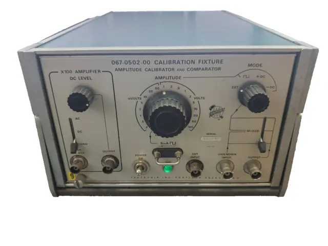tektronix calibration fixture 067-0502-00