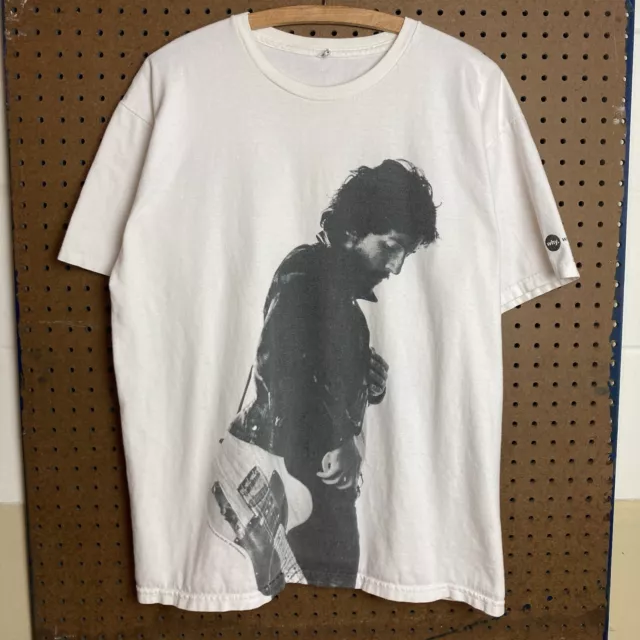 Vtg Bruce Springsteen Born To Run Band Tee Music T-shirt Large MenS Y2K