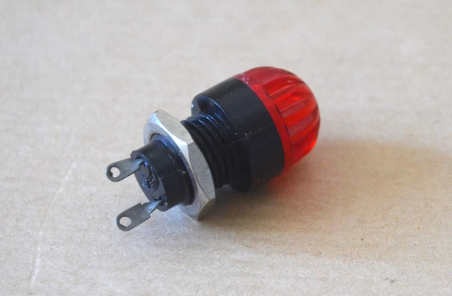 Red indicator lamp for 1960s Vox (JMI) solid state amps, 7-series