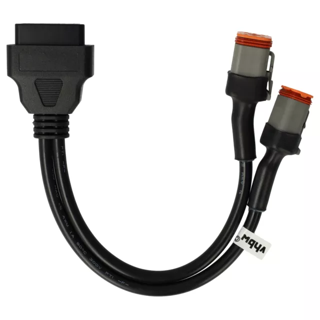 Adapter für Harley Davidson Motorrad 4+6 Pin Plug zu OBD 2 Adapterkabel Bike