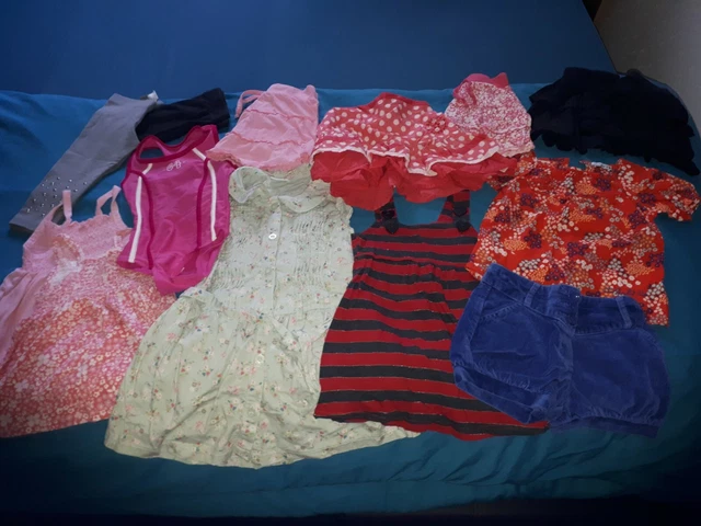 Girls Summer Clothing 3 - 4 years Bundle Dresses Swim wear Shorts