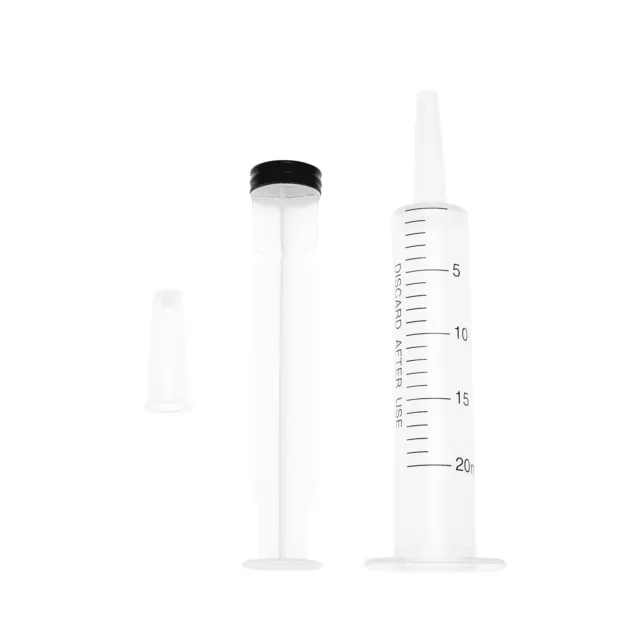 20 ML CC syringe for liquid,Large Plastic Syringe Without Needle For Liquid N... 2