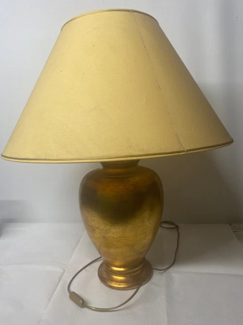 Lampe De Table Dorée Lampe De Chevet Lampe De Nuit Baroque Paon