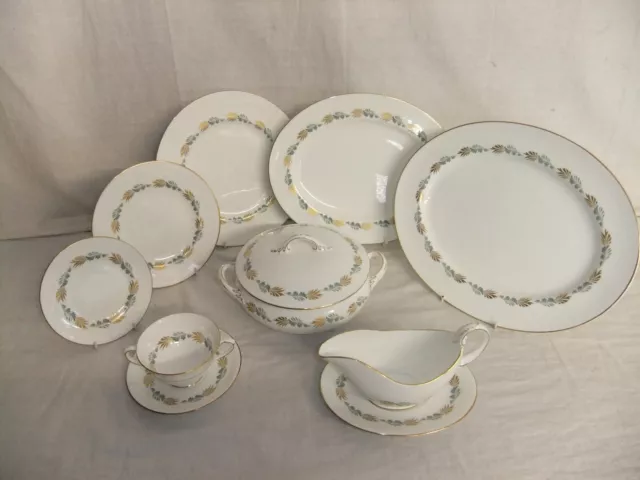 c4 Porcelain Bone China Coalport - Sonnet - gilded vintage tableware - 4F1B