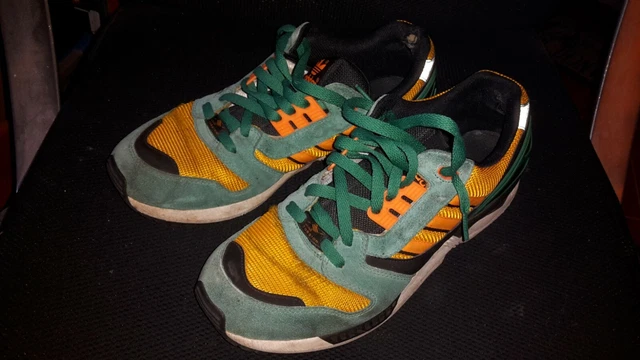 ADIDAS ZX- 8000 Torsion Gr.45-1-3  orange grün schwarz